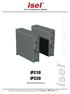 ipc10 ipc20 Operating Instruction isel Germany AG, D-36124 Eichenzell, Bürgermeister-Ebert-Str. 40 (06659)981-0 (06659)981-776