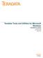 Teradata Tools and Utilities for Microsoft Windows Installation Guide Release 14.10 B035-2407-082K March 2013
