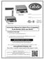 Instruction Manual for Globe Price Computing Scale Models GS30 and GS30T