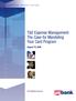 T&E Expense Management: The Case for Mandating Your Card Program. August 19, 2009