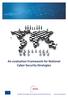 An evaluation Framework for National Cyber Security Strategies. European Union Agency for Network and Information Security. www.enisa.europa.