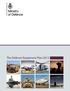 Foreword. The Equipment Budget. Summary of equipment spending plans. Managing the Core Equipment Programme. Sector analysis where does the money go?