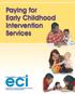 Paying for Early Childhood Intervention Services