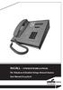 VoCALL - CFVCM/CFVCWM & CFVCX8. Fire Telephone & Disabled Refuge Network System. User Manual & Log Book