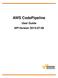 AWS CodePipeline. User Guide API Version 2015-07-09