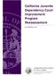California Juvenile Dependency Court Improvement Program Reassessment NOVEMBER 2005