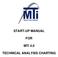 START-UP MANUAL FOR MTI 4.0 TECHNICAL ANALYSIS CHARTING