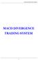 Advanced Trading Systems Collection MACD DIVERGENCE TRADING SYSTEM