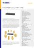 8-Port SIP VoIP Gateway (4 FXS + 4 FXO)