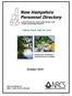 New Hampshire Personnel Directory
