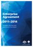 Enterprise Agreement 2011 2014. Australian Securities and Investments Commission