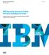 IBM Security Services Cyber Security Intelligence Index
