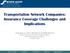 Transportation Network Companies: Insurance Coverage Challenges and Implications