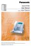 KX-TDA15. User Manual. Hybrid IP-PBX. Model No.