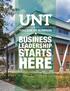 COLLEGE OF BUSINESS BUSINESS LEADERSHIP STARTS HERE