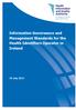 Information Governance and Management Standards for the Health Identifiers Operator in Ireland