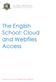 The English School: Cloud and Webfiles Access