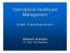 International Healthcare Management