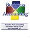 Business Plus Accounting Hardware Setup Guide For Windows XP