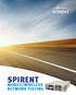 SPIRENT MOBILE/WIRELESS NETWORK TESTING