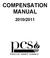 COMPENSATION MANUAL 2010/2011