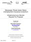 Mississippi, Rhode Island, Maine Unemployment Insurance Consortium. Infrastructure as a Service Request For Proposal