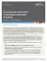 Governance process for evaluating sustainable investing
