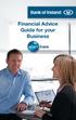 Financial Advice Guide for your Business