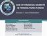 LAW OF FINANCIAL MARKETS & TRANSACTIONS IN INDIA