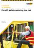 Forklift safety reducing the risk