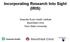 Incorporating Research Into Sight (IRIS) Essentia Rural Health Institute Marshfield Clinic Penn State University