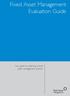 Fixed Asset Management Evaluation Guide
