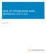 WEB OF KNOWLEDGE WEB SERVICES LITE V. 3.0. July 2, 2013