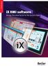 ix HMI software ix HMI software Brings the wow factor to the factory floor