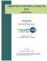 TRANSPORTATION IMPACT ANALYSIS (TIA) Guidelines