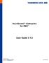 AccuGuard Enterprise for RDX User Guide V 1.0
