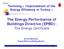 The Energy Performance of Buildings Directive (EPBD): The Energy Certificate
