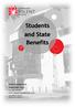 Students and State Benefits