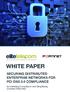 WHITE PAPER SECURING DISTRIBUTED ENTERPRISE NETWORKS FOR PCI DSS 3.0 COMPLIANCE