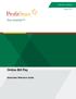 August 2013. ipay OneClick. Online Bill Pay. Subscriber Reference Guide