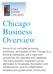 Chicago Business Overview