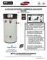 ULTRA HIGH EFFICIENCY COMMERCIAL GAS WATER HEATER (EF Series Models)