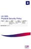 UK SBS Physical Security Policy