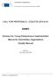 CALL FOR PROPOSALS COS-EYE-2015-4-01 ANNEX. Erasmus for Young Entrepreneurs Implementation Manual for Intermediary Organisations (Quality Manual)