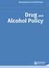 Queensland Corrective Services Drug and Alcohol Policy