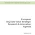 European Big Data Value Strategic Research & Innovation Agenda