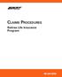 Claims Procedures. Retiree Life Insurance Program WE ARE BNSF.