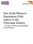 Our Guilty Pleasure: Exploitative Child Labour in the Chocolate Industry. 10 Years on From the Harkin-Engel Cocoa Protocol