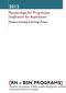 [RN BSN PROGRAMS] Summary descriptions of BSN completion programs available to Registered Nurses in Virginia