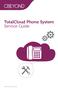 TotalCloud Phone System Service Guide